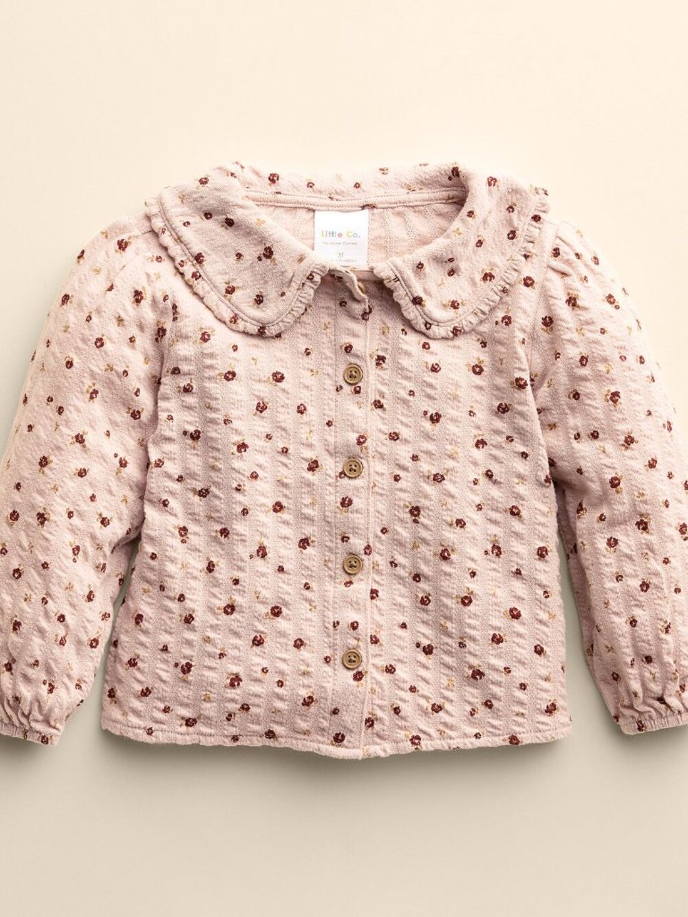 Little Co. by Lauren‎ Conrad Peter Pan Peasant Top, Size 12